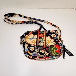 Versailles Vera Bradley Little Hip Bag Mini Clutch Belt Bag Removable Strap